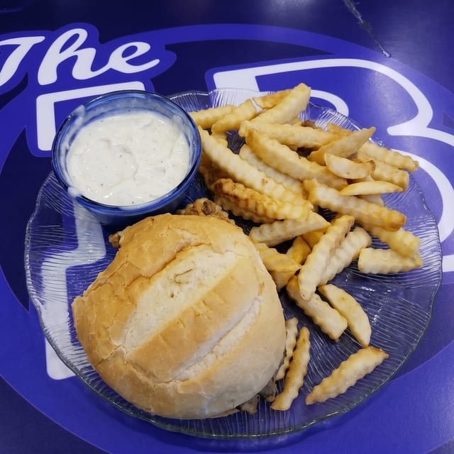 Chicken Fried Steak Sandwich.